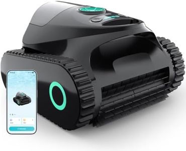 (2026 Upgrade) BRINBO C1 Robotic Pool Cleaner with 180 Mins, Glossy Black