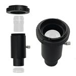 Solomark 1.25 Inch Telescope Camera Adapter with T-Ring for Canon to Take Photos