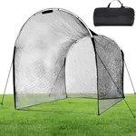 Batting Cage, Baseball Batting cage10×10×13FT, Baseball&Softball Batting Cages Net with Carrying Bag, Batting Cages for Backyard, Portable Baseball Batting Cage Net for Pitching Training Practice