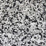 The Original Color Chips 1/4" Decorative Floor Coating Flakes for Epoxy Flooring - Enhances Interior/Exterior Surfaces - for Garages, Basements, More - Premade Blends (20 Pounds, Black Marble Blend)