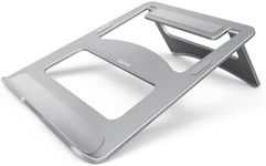 Hama 53059 | Aluminium adjustable Notebook Stand | Display size of max. 39 cm (15.4") | Silver