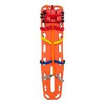 DESCO Combo of Spine Board with Head Immobilizer and Spider Strap