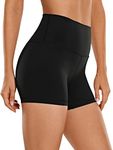 CRZ YOGA Womens Butterluxe Biker Sh