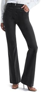 Houmous S-XXL 29'' 31'' 33'' 35'' Inseam Women's Bootcut Dress Pants Pockets Stretch Work Lounge Pant Office Casual, Grey, 33", Medium