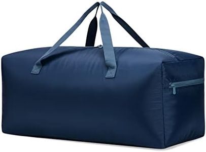 Foldable Duffel Bag 30" / 75L Lightweight with Water Rresistant for Travel-Navy Blue
