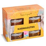 A Spice Affair's Karmasutra Indian Special Edition 4-Pack Spice Set — Curry Powder, Garam Masala, Indian Spices, Curry Seasoning, Butter Chicken Spice — Indian Spices Gift Set