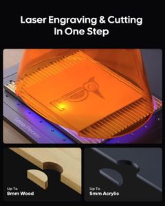 LaserPecker 4 Dual Light Laser Engraver – Portable Precision Cutter