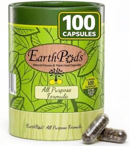100 EarthPods - Indoor Plant Food for Houseplants - Organic Indoor Plant Fertilizer Spikes - Potted House Plant Fertilizer Sticks - Made in USA
