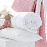EGYPTO Premium Quality Non-Allergenic Hollowfibre Baby Toddler Cot Bed Pillow