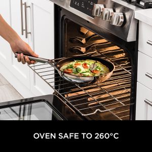 Ninja ZEROSTICK 5-Piece Cookware Set – Non-Stick Stainless Steel