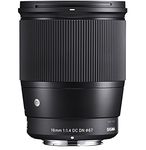 Sigma 16mm f1.4 DC DN Contemporary Lens for Sony E (402965) Black