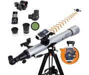 Celestron StarSense Explorer LT 80AZ Smartphone App-Enabled Newtonian Reflector Telescope with Moon Filter