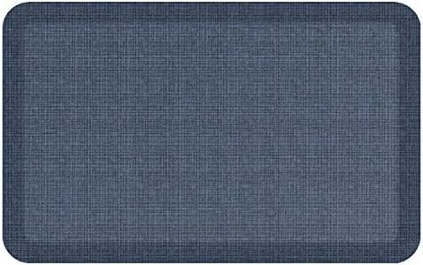 NewLife by GelPro Anti-Fatigue Designer Comfort Kitchen Floor Mat, 20x32”, Tweed High Tide Stain Resistant Surface with 3/4” Thick Ergo-Foam Core for Health and Wellness