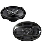 Pioneer TS-A6976S A Series 6" X 9" 550 Watts Max 3-Way Car Speakers Pair with Carbon and Mica Reinforced Injection Molded Polypropylene (IMPP) Cone Construction