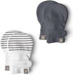 Goumi Viscose Organic Cotton Stay-On Mitts - Amazon only