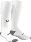 EMPULSE SPORTS Cool-Tech Compression Socks Soccer/Football/Hockey/Tennis/Basketball Sports KIDS 3-6Y (WHITE)