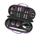 RLSOCO Tasche Für Dyson Airwrap/Neu Dyson Airwrap Complete/Complete Long Verschiedene Haartypen und Styles HS05 HS01HS08-Hält 4pcs lang oder kurz Barrel- Lila (Nur Fall,Haarstyler ist nicht enthalten)