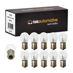 Tek Automotive 382 P21W Bulb, Car Light Bulbs, Indicator Bulbs, Brake Light Bulb, Reverse Light Bulb, Tail Light Bulb, Rear Fog Light, 382 P21W Car Bulbs, 12V 21W BA15S - Box of 10