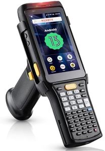 MUNBYN 088P 2024 New Long-Range-Android-Barcode-Scanner, Android 11 PDA, Equip with Zebra 4850 Scanner, Long Distance Inventory Scanner with Pistol Grip, 1D 2D QR for Warehouse(Android 13 Upgradeable)