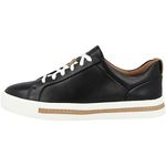 Clarks Un Maui Lace, Women’s Low-Top Sneakers, Black, 5.5 UK (39 EU)