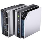 GMKtec EVO-X2 AI Mini PC AMD Ryzen Al Max+ 395 (up to 5.1GHz) Mini Gaming Computers, 64GB LPDDR5X 8000MHz (8GB*8) 1TB PCIe 4.0 SSD, Quad Screen 8K Display, WiFi 7 & USB4, SD Card Reader 4.0