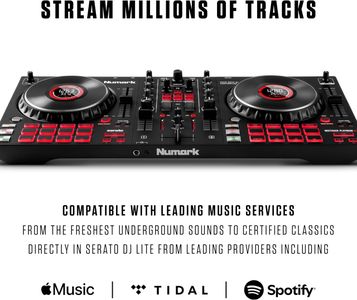 Numark Mixtrack Platinum FX DJ Controller – 4-Deck USB MIDI