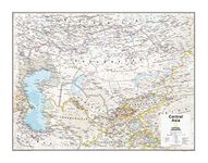 National Geographic: Central Asia Wall Map - 28 x 22 inches - Laminated