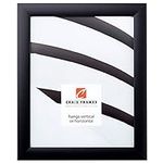 Craig Frames 1WB3BK 19 by 25-Inch Picture Frame, Smooth Wrap Finish, 1-Inch Wide, Black