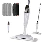 PJET Spray Mops for Floor Cleaning | Sweeper and Mop - with Removable Washable Cleaning Pad with Water Spray | 360 Degree Easy Floor Cleaning mop for Home |