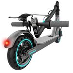 Electric Scooter for Adults,8.5“/”10” Solid Tires,UP to 25KM/H,350W Powerful Motor,35/45KM Range with Braking System,Foldable Lightweight Electric Scooter,Max Load 120KG,App Control-Blue