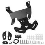 Aramox Motorcycle License Plate Bracket, Eliminate License Plate Holder W/LED Lamp Fit for Honda CB250R CB300R 2017?2020