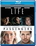 2 Space Sci-Fi Movie Collection: Passengers (2016) + Life (2017) (2-Disc)