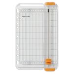 Fiskars SureCut Portable Paper Cutter Fits in 3 Ring Binder - 9" Cut Length - Craft Paper, Cardstock and Photo Trimmer - Scrapbooking Tool