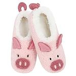 Snoozies Women's Pig Slippers Barny
