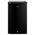 Midea MRU03M2ABB Upright Freezer, 3.0 Cubic Feet Mini Freezer, for Kitchen Apartment Office Basement Or Dormitory, Black