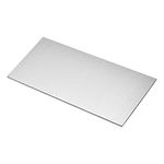 sourcing map 304 Stainless Steel Sheet, 3mm x 4" x 8" Brushed Finish - Good for Industry, Machinery, DIY Projects, and Home Decoration