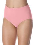 Bali Women's Comfort Revolution Seamless Brief, Pink Peach, 9