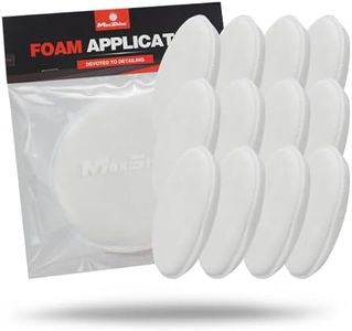 Maxshine UFO Microfiber Wax Applicator Series for Car Detailing Polishing, 5 inch, 12 Pieces