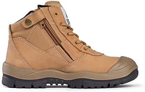 Mongrel Zipsider Boot with Scuff Cap, Size 10.5, Wheat