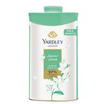 Yardley London Imperial Jasmine Perfumed Talc| Fragrant Beauty Talc for Women| Smooth Texture| 250g