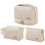 WANNES Cosmetic bag, Off-white color, Cute