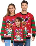 LED Light-up Ugly Christmas Sweater