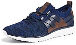 Cole Haan Men's Grand Motion Woven Stitchlite Sneaker, Navy Ink/PEO Kt/Br, 9 UK