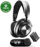 SteelSeries Arctis Nova Pro Wireless Xbox Multi-System Gaming Headset - Premium Hi-Fi Drivers - Active Noise Cancellation Infinity Power System - Stealth Mic - Xbox, PC, PS5, PS4, Switch, Mobile