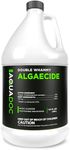 Copper Pool Algaecide for Swimming Pools - 64 oz - 90 Day Algaecide for Inground & Above Ground Pools, Helps Prevent & Remove Green, Mustard, Blue, Black Algae - AquaDoc