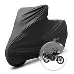 Neodrift 'NeoMax' Bike Cover for TVS Sport (All-Weather Motorcycle Protection, Water & UV Resistant, Dustproof, Windproof) (Color-Black)