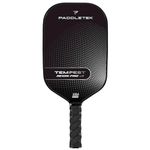 Paddletek Tempest Reign Pro V3 Pickleball Paddle | Professional Pickleball Paddles with Polymer Honeycomb Core, ICED Carbon Fiber Surface, Tempest SRT Core & High Tack Performance Grip | USAPA Approve