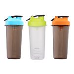 SAND DUNE Set of 3, 900 ml Each Blue, Yellow, Red Unbreakable Shaker/Sipper Pet Bottle, 100% Leakproof, BPA-Free Blender Bottle, Ideal for Water, Whey Protein, Preworkout, Shakes