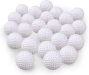 KOFULL Golf Practice Ball, Hollow Golf Plastic Ball for Indoor Training -Pack of 50pcs