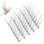 Bird Spike for Pigeons 5Pack Bird Spikes 25cm Fence Animal Deterrent Bird Repellent Set Pigeon Spikes Long Seagull Cat Intruder Deterrents for Roofs and Windows